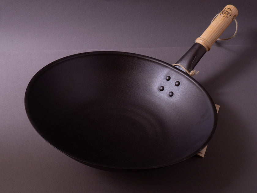 Netherton Foundry - Spun Iron - 11 Wok - Flat Bottom – Strata