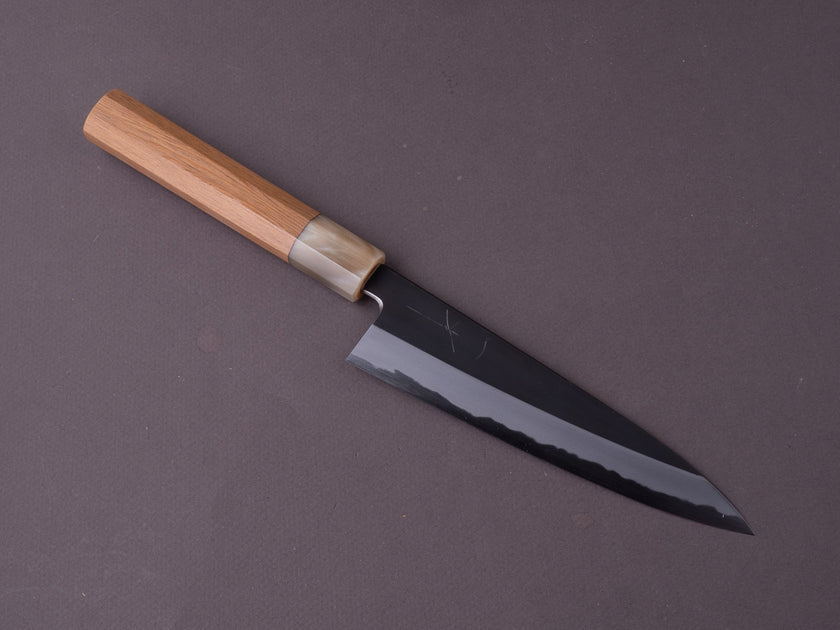 Kiritsuke White steel #1 Polished Buffalo Magnolia Handle 210mm