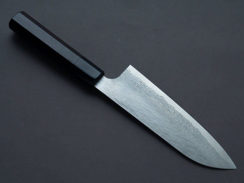 Nigara Hamono - VG XEOS - Tsuchime Damascus - Santoku - 185mm