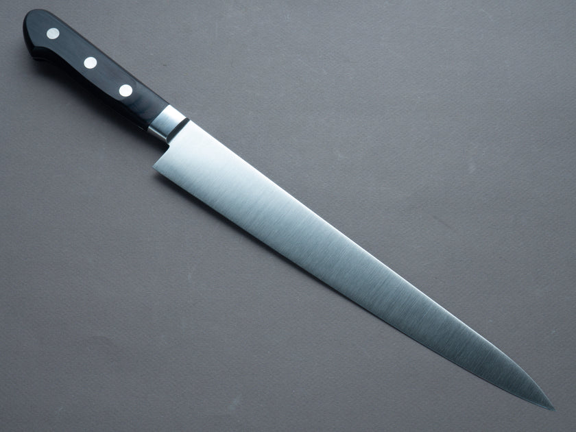 Hitohira - AH - White #2 - Sujihiki - 270mm - Western Handle – Strata