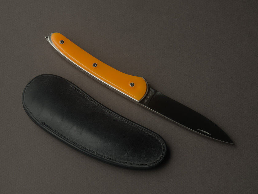 横取り不可ごりぽん新品【8本】CADERO PENTAGON D. Ponson - Le Chignore - Folding Knife - Chignor Orange