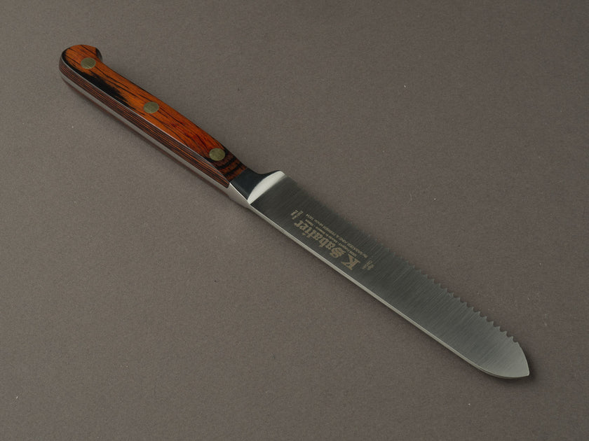 K Sabatier Auvergne 5" Tomato Knife Western Corol Handle Strata