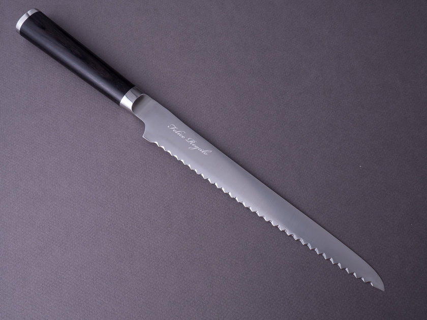 RYUSEN - FELICE REGALO - 210mm Bread Knife - Western Handle