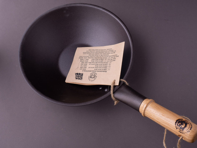 11 (28cm) Spun iron small wok