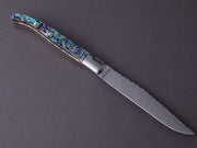 Fontenille-Pataud - Steak Knives - Set of 2 - Laguiole - Mother of Pearl