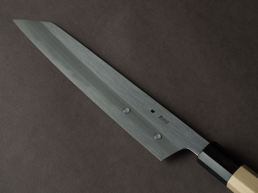 Mikihisa Makiri : Hammered Pattern Shirogami Small Kitchen Knife, 135mm~150mm Single Bevel 150mm