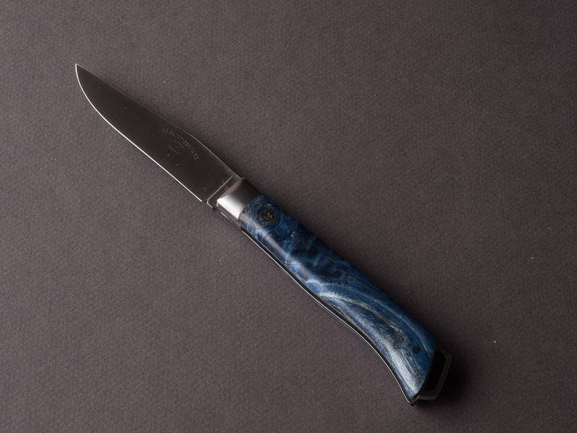 Fontenille-Pataud - Folding Knife - Le Saint Bernard - Blue Poplar 