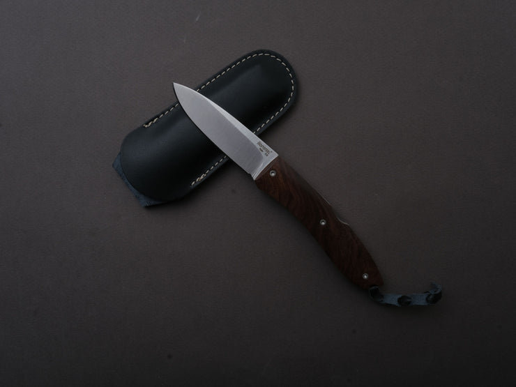 lionSTEEL - Folding Knife - Opera 74mm - D2 - Lock Back - Santos Wood
