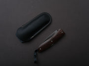 lionSTEEL - Folding Knife - Opera 74mm - D2 - Lock Back - Santos Wood