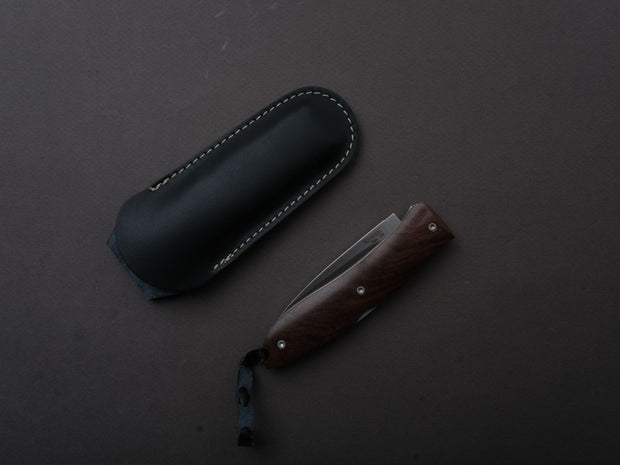 lionSTEEL - Folding Knife - Opera 74mm - D2 - Lock Back - Santos Wood