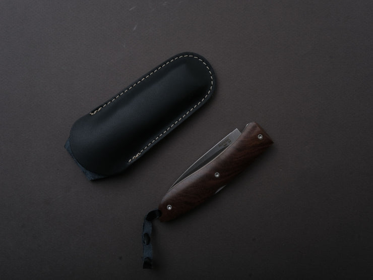 lionSTEEL - Folding Knife - Opera 74mm - D2 - Lock Back - Santos Wood