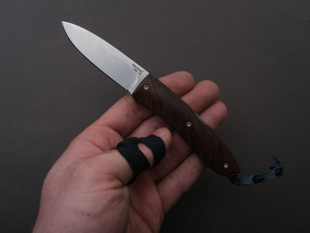 lionSTEEL - Folding Knife - Opera 74mm - D2 - Lock Back - Santos Wood