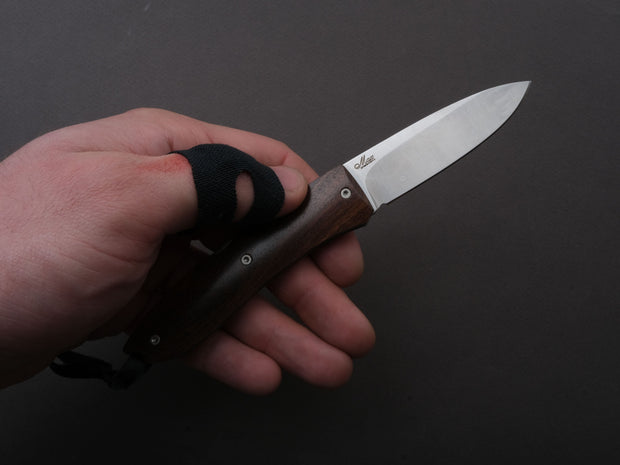 lionSTEEL - Folding Knife - Opera 74mm - D2 - Lock Back - Santos Wood