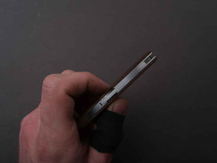 lionSTEEL - Folding Knife - Opera 74mm - D2 - Lock Back - Santos Wood