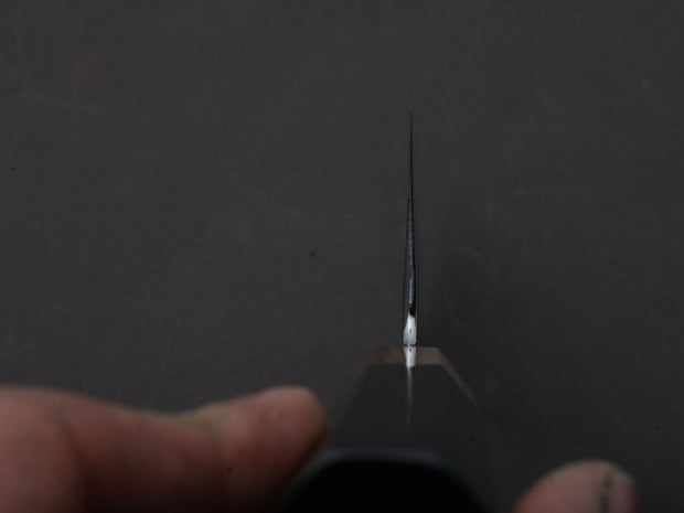 Hitohira - Kikuchiyo x Ren - Silver #3 - Nakiri - 180mm - Ebony Handle