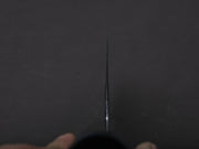 Hitohira - Tanaka x Ren - White #2 - Nakiri - 180mm - Ebony Handle