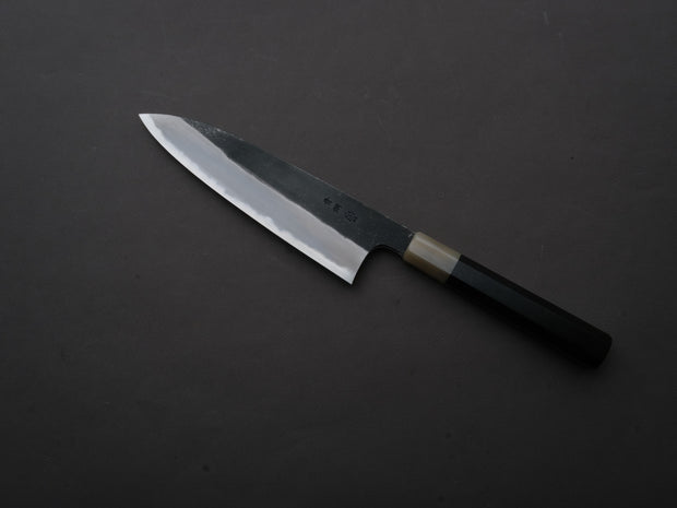 Hitohira - Togashi - Blue #2 - Kurouchi - Gyuto - 210mm - Ebony Handle