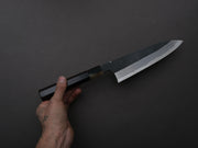 Hitohira - Togashi - Blue #2 - Kurouchi - Gyuto - 210mm - Ebony Handle