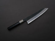 Hitohira - Togashi - Blue #2 - Kurouchi - Kiritsuke Gyuto - 240mm - Ebony Handle