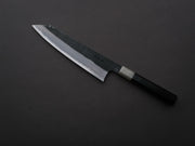 Hitohira - Togashi - Blue #2 - Kurouchi - Kiritsuke Gyuto - 240mm - Ebony Handle