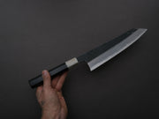 Hitohira - Togashi - Blue #2 - Kurouchi - Kiritsuke Gyuto - 240mm - Ebony Handle