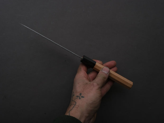 Hitohira - Futana - Stainless - Tsuchime Damascus - Petty - 135mm - Cherry Wood Handle