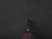 Hitohira - Futana - Swedish Stainless - Nashiji Damascus - Santoku - 170mm - Walnut Handle