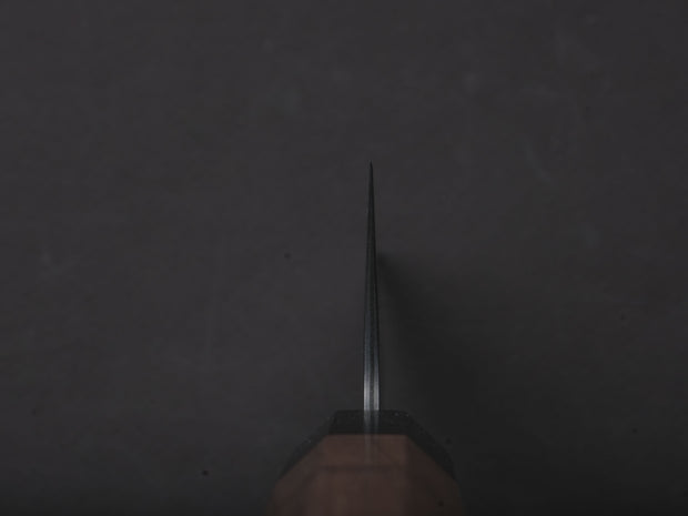 Hitohira - Futana - Swedish Stainless - Nashiji Damascus - Santoku - 170mm - Walnut Handle