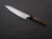 Hitohira - Futana - Swedish Stainless - Nashiji Damascus - Gyuto - 210mm - Walnut Handle