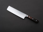 Hitohira - KH - Stainless - Nakiri - 180mm - Imitation Mahogany Western Handle