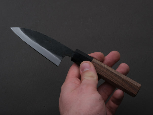 Hitohira - Hizen - Blue #1 - Kurouchi - Utility - 105mm - Walnut Handle