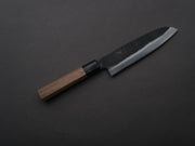 Hitohira - Hizen - Blue #1 - Kurouchi - Santoku - 165mm - Walnut Handle