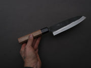 Hitohira - Hizen - Blue #1 - Kurouchi - Santoku - 165mm - Walnut Handle
