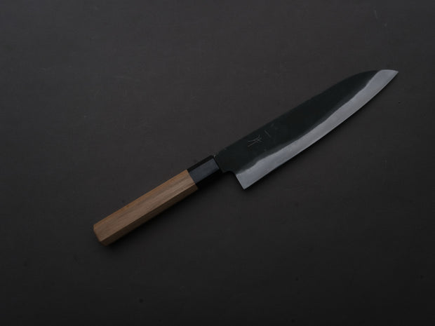 Hitohira - Hizen - Blue #1 - Kurouchi - Gyuto - 210mm - Walnut Handle