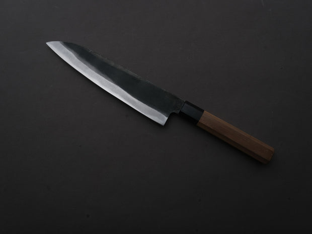 Hitohira - Hizen - Blue #1 - Kurouchi - Gyuto - 210mm - Walnut Handle
