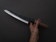 Hitohira - Hizen - Blue #1 - Kurouchi - Gyuto - 210mm - Walnut Handle