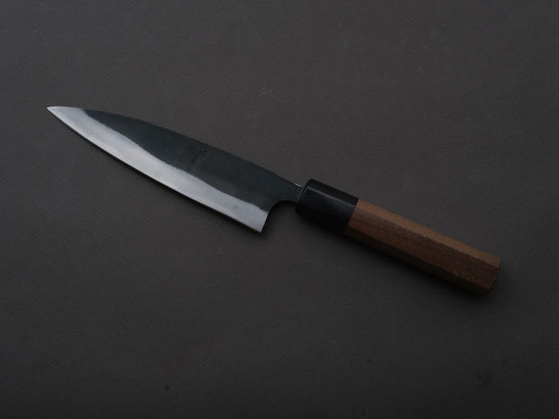 Hitohira - Hizen - Blue #1 - Kurouchi - Ajikiri - 145mm - Walnut Handle