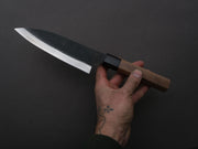 Hitohira - Hizen - Blue #1 - Kurouchi - Gyuto - 155mm - Walnut Handle