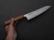 Hitohira - Futana - SLD - Nashiji - Gyuto - 210mm - Oak Handle