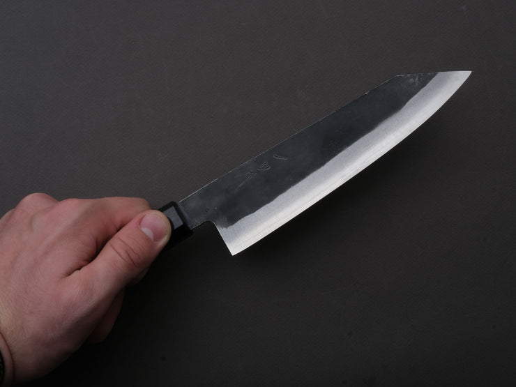 Hitohira - Harima - Blue Super Stainless Clad - Bunka - 180mm - Walnut Handle