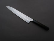 Nigara Hamono - SPG STRIX - Tsuchime Damascus - Sujihiki - 270mm - Ebony Handle