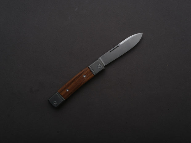 lionSTEEL - Folding Knife - bestMAN - Drop Point - 71mm - M390 - Slip Joint - Santos