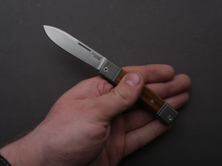 lionSTEEL - Folding Knife - bestMAN - Drop Point - 71mm - M390 - Slip Joint - Santos