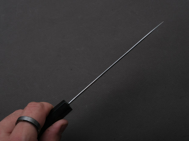 Sakai Kikumori - Tanaka Limited - Super Blue - All Mirror Polish - Petty - 150mm - Ebony Handle - Signed + Dated Tang
