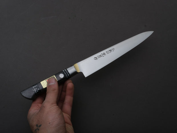 Goko Hamono - Kogetsu - Mono SK - Sujihiki - 180mm - Pakka Western Handle