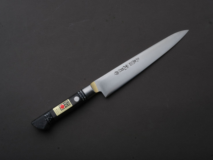 Goko Hamono - Kogetsu - Mono SK - Sujihiki - 180mm - Pakka Western Handle