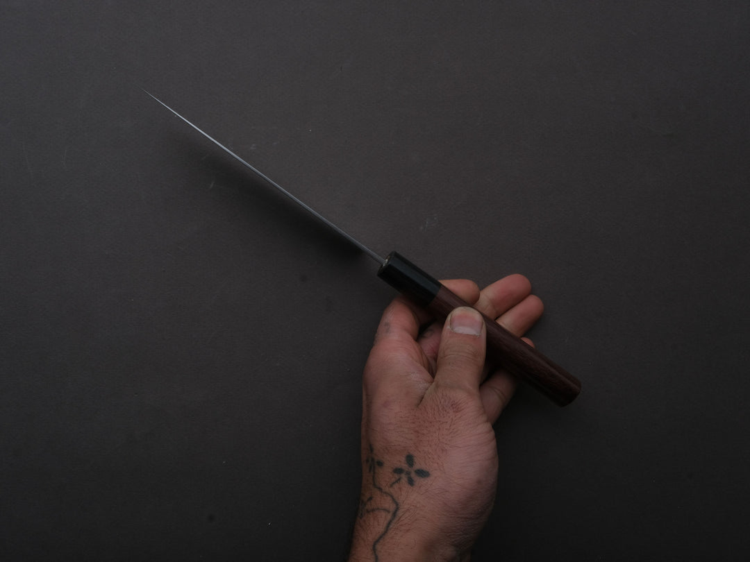 hirata様 Hitohira - GR - Blue #2 - Damascus - Petty - 135mm - Rosewood