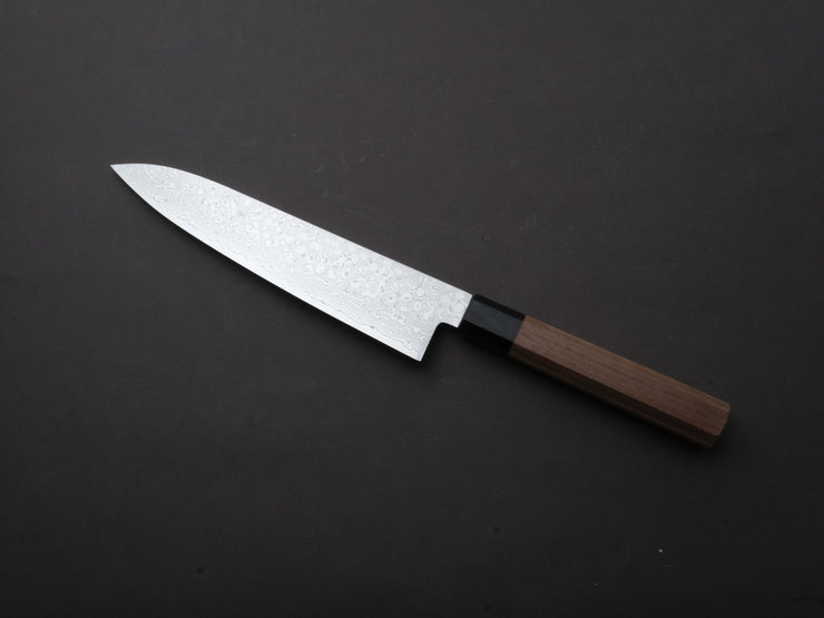 Hitohira - HG - Damascus - Gyuto - 210mm - Walnut Handle