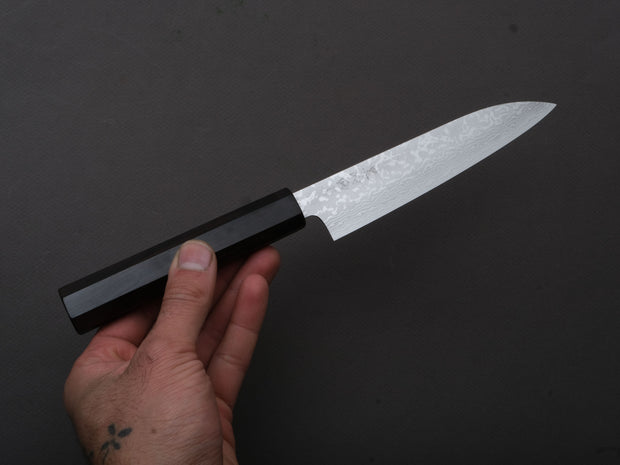 Makoto Kurosaki - VG7 - Damascus - Petty - 135mm - Ebony Handle