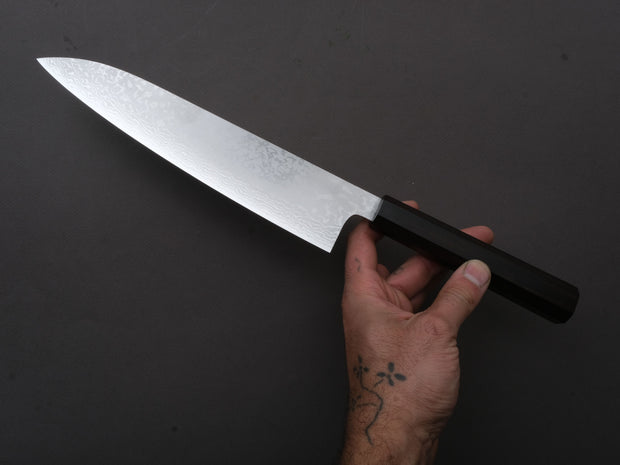 Makoto Kurosaki - VG7 - Damascus - Gyuto - 210mm - Ebony Handle